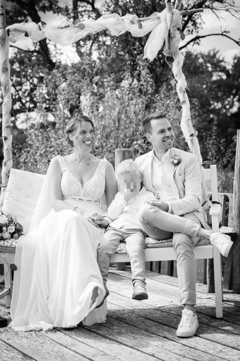 freie Trauung, Traurednerin mit Kinderwillkommensfest freie Trauung, Traurednerin